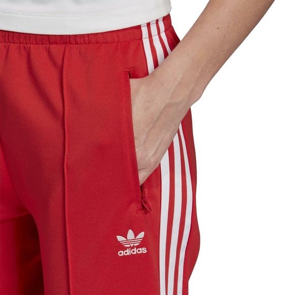 Adidas Original Red Track Pants - Picture 6 of 15
